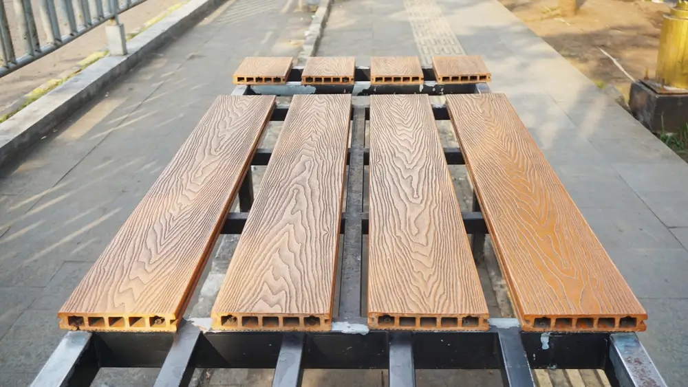 Composite decks boards