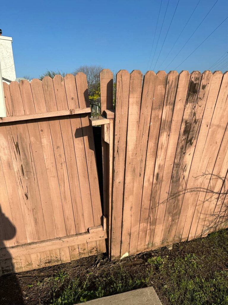 Outdoor Wood repair Process