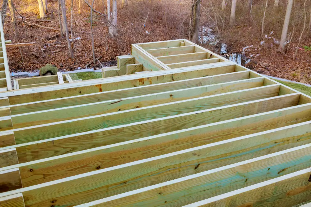 Deck frame