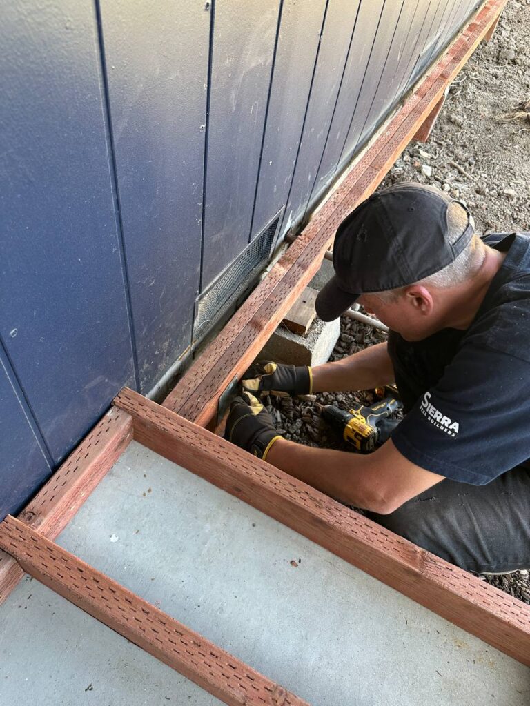 Outdoor Wood repair Process