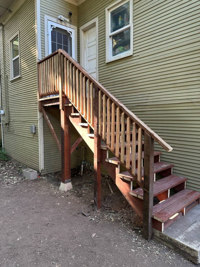 Outdoor Wood repair Process