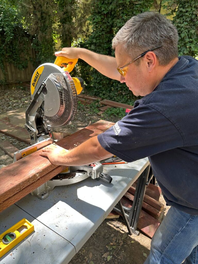 Outdoor Wood repair Process