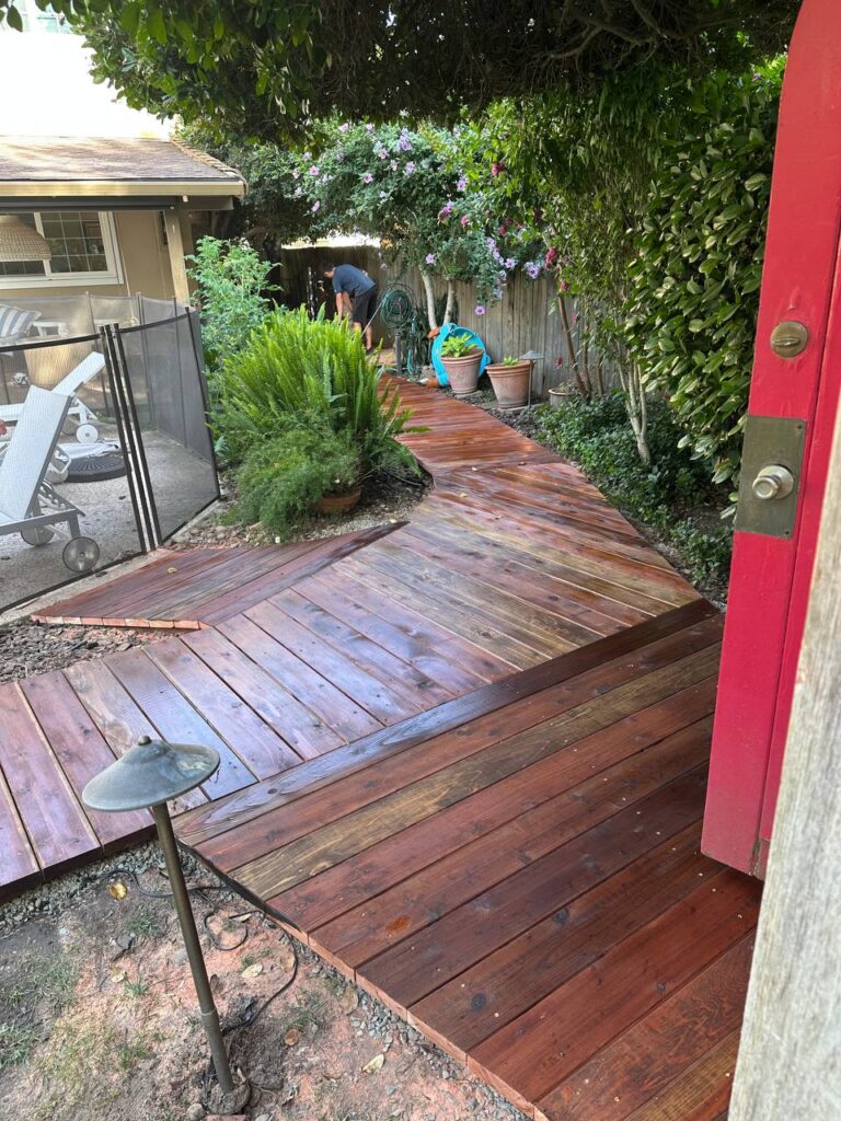 Outdoor Wood repair Process