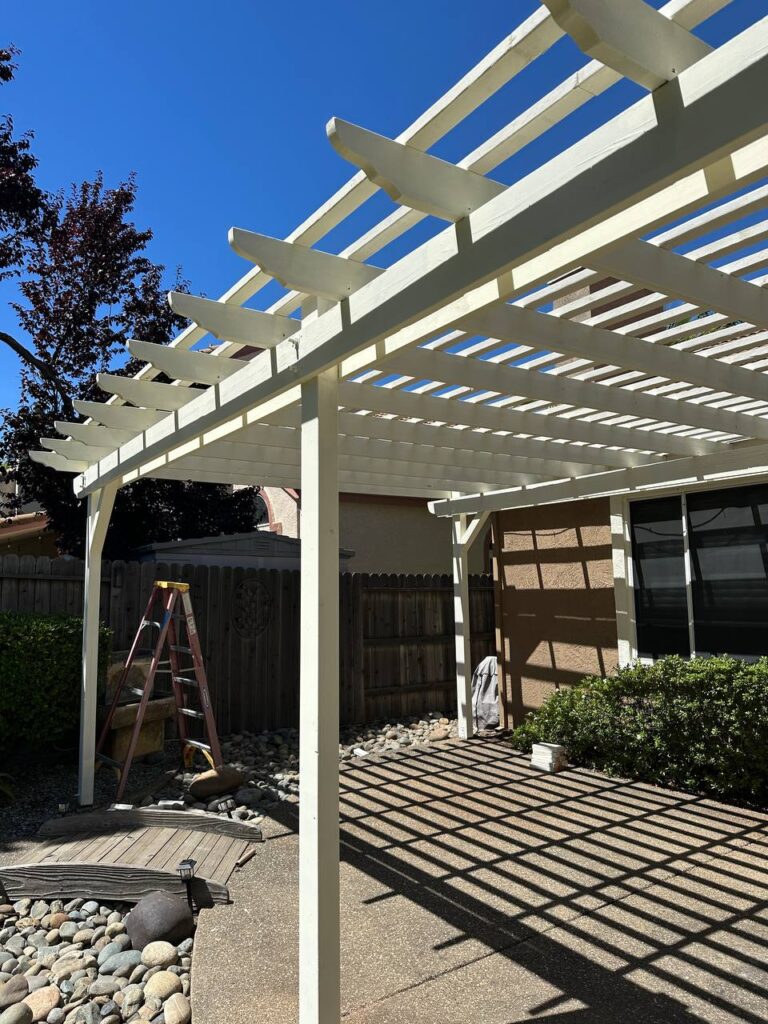 Outdoor Wood repair Process