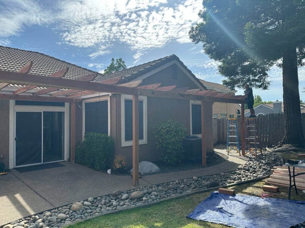 Outdoor Wood repair Process