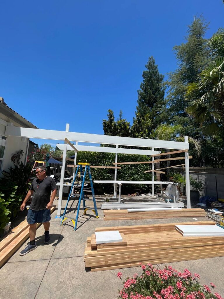 Outdoor Wood repair Process